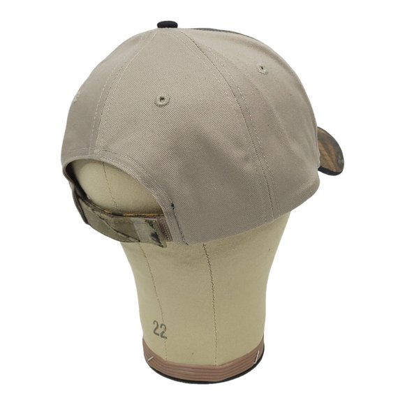 Field And Stream 1871 Camo Strapback Cap Trucker Baseball Camouflage Khaki Hat - Picture 8 of 12